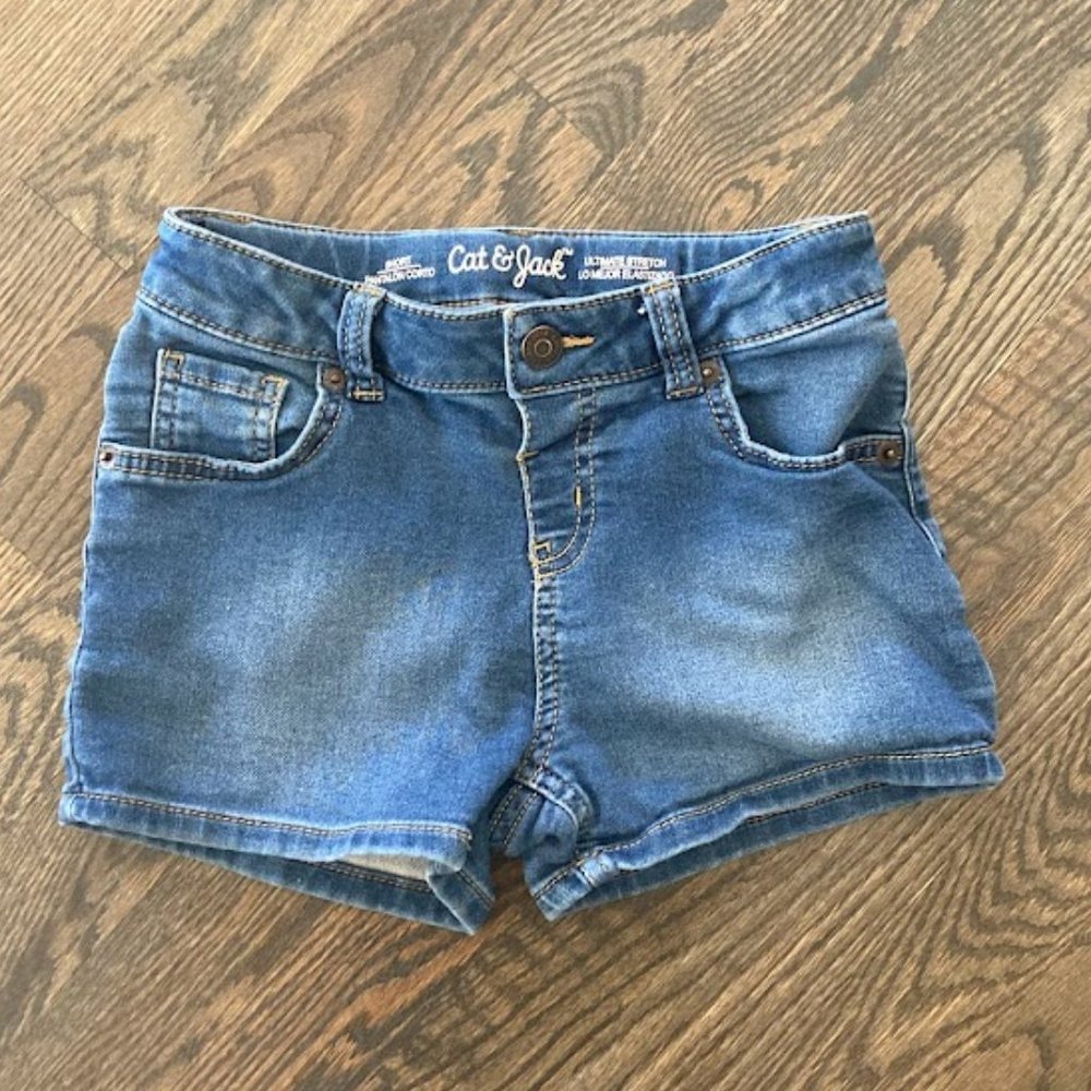 Cat & Jack Girls denim short